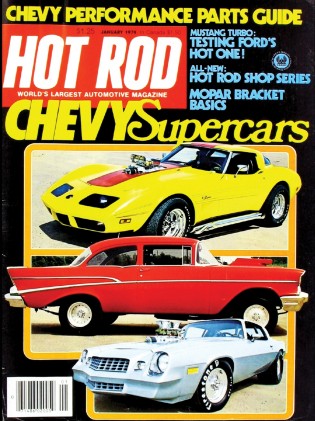 HOT ROD 1979 JAN - MOPAR BRACKET BASICS, TURBO PONY